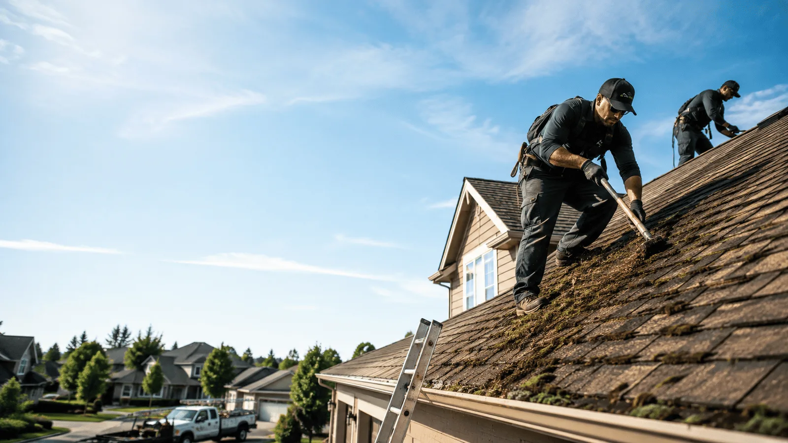 Roof Moss Removal in Jamison, PA near me